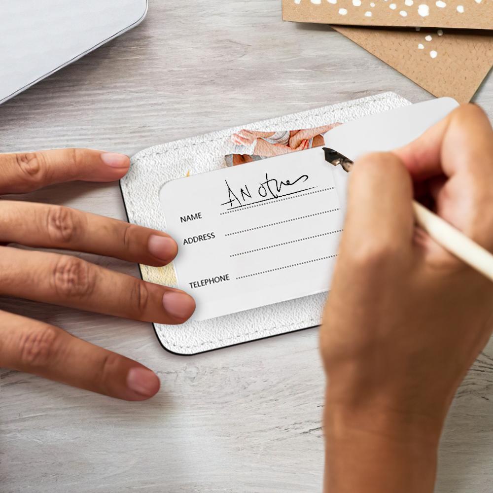 Étiquette De Bagage Personnalisée Étiquette De Bagage Photo Pour Maman