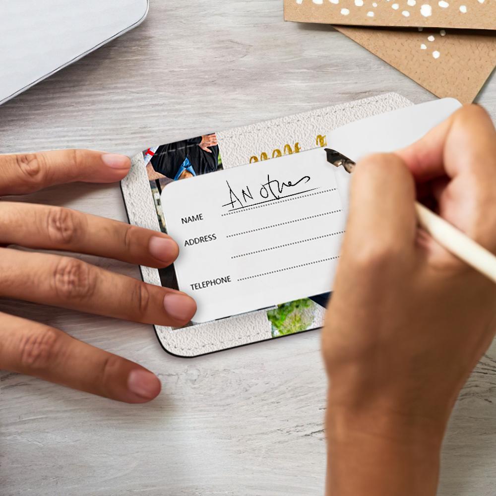 Étiquette De Bagage Photo Personnalisée Étiquette De Bagage De Saison De Remise Des Diplômes Outta Here