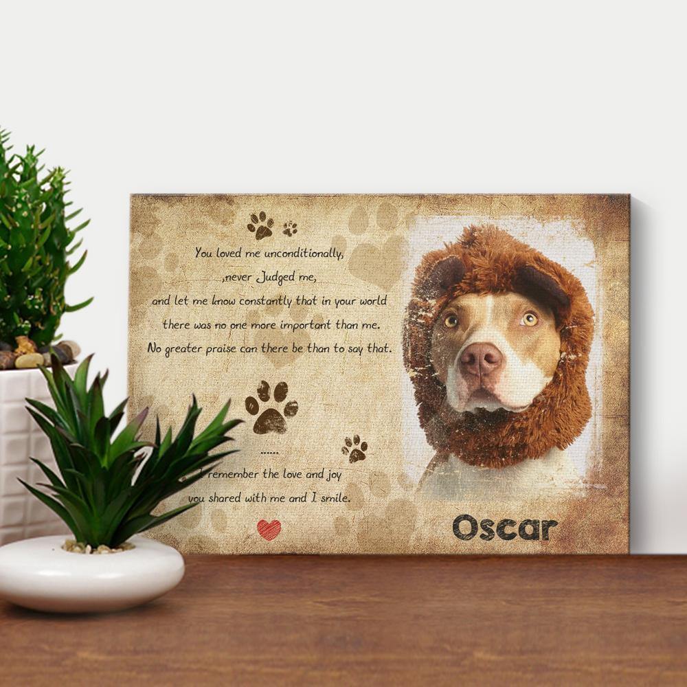 Cadre De Bricolage Personnalisé Photos Toile Memorial Wall Art Decor Pour La Famille - Soufeelfr