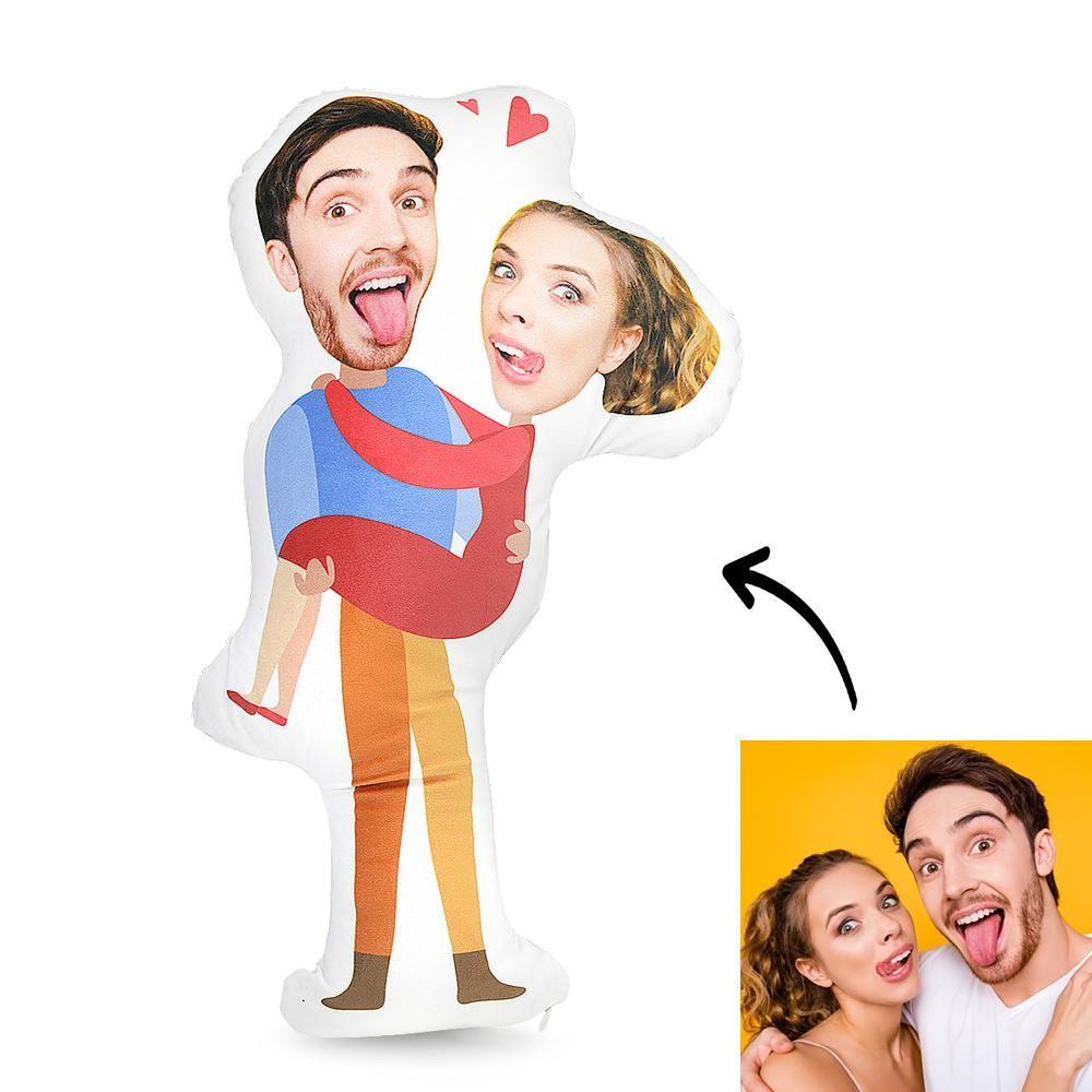 3d Oreiller Cadre  Visage Photo Personnalisé Pour Couples