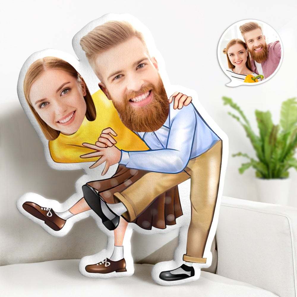 Cadeaux Personnalisés De La Saint-valentin Visage Minime Oreiller Personnalisé Drôle Couple Oreiller Cadeaux Unique Photo Oreiller Cadeaux