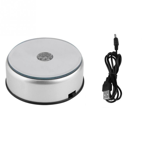 Base Lumineuse Rotative (4,7 * 2,2 Pouces)
