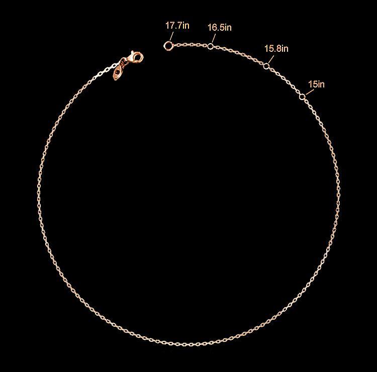 Collier Prenom Collier Prénom Or Rosé Plaqué Argent Massif 925