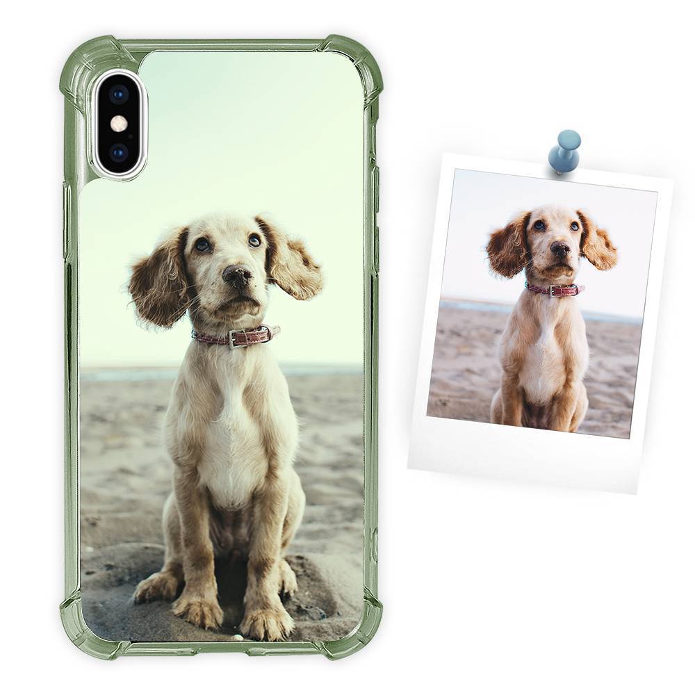 Coque Photo Silicone Anti-goutte Soft Shell Noir - Iphone Xs