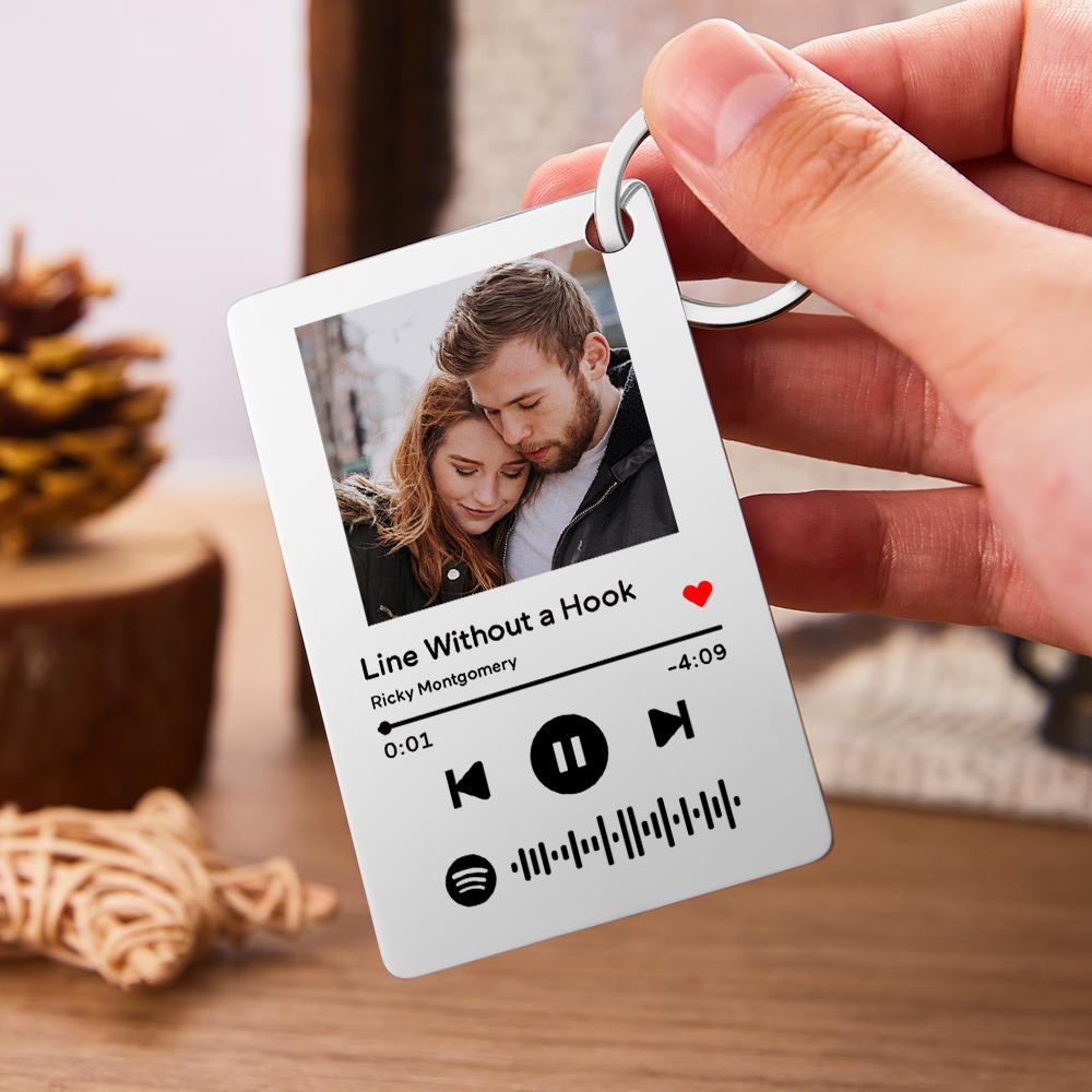 Porte-clés Personnalisé Avec Photo Cadeaux D'anniversaire De La Saint-valentin Porte-clés Personnalisés Pour Hommes Femmes - soufeelfr