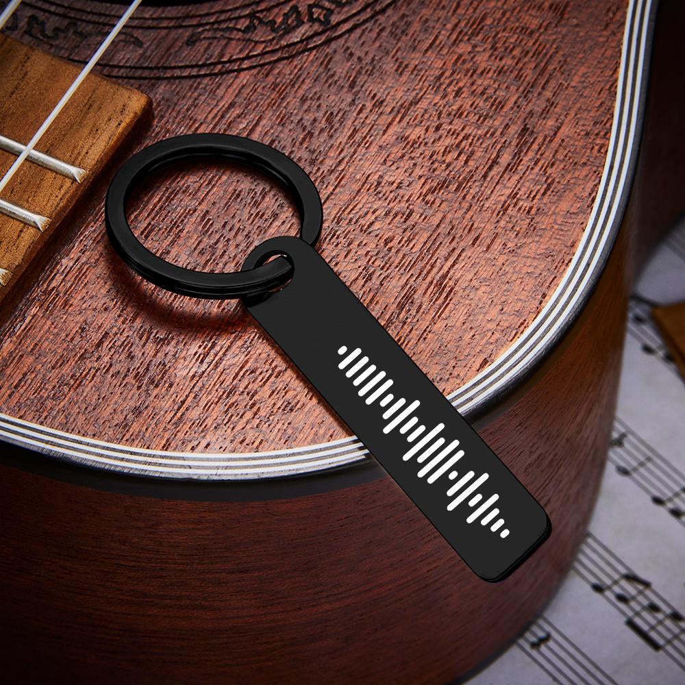 Porte-clés Musical Personnalisé À Code Scannable Porte-clés Musical Personnalisé - soufeelfr