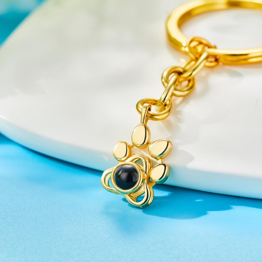 Porte-clés De Transfert De Photo Personnalisé Avec La Photo De Votre Animal De Compagnie Comme Cadeau Pour Des Amis - soufeelfr