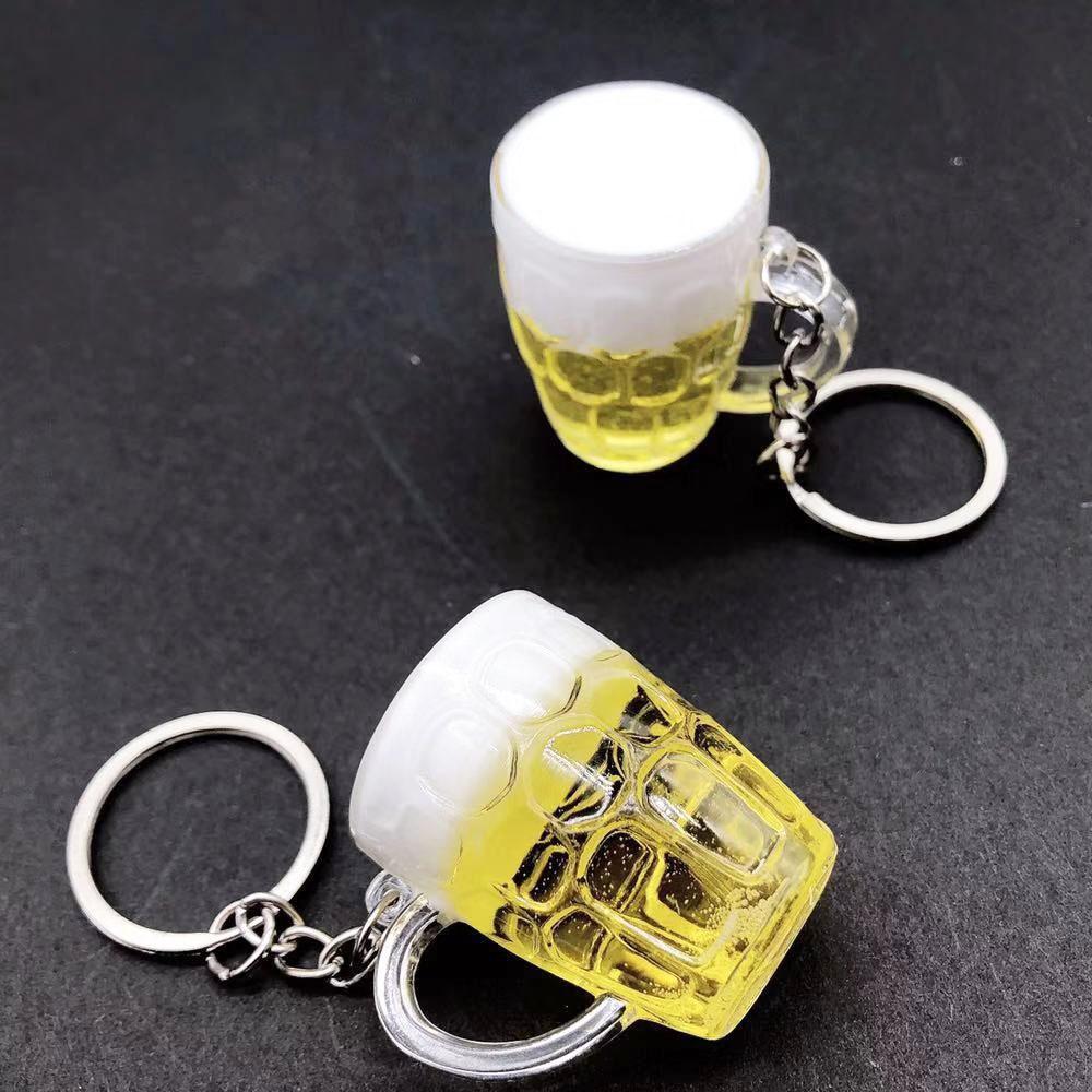 Faux porte-clés de chope de bière Un cadeau spécial pour un ami pour Noël - soufeelfr