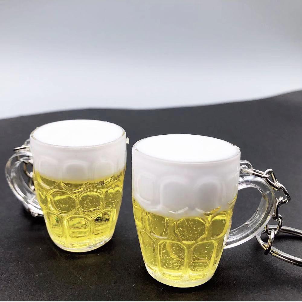 Faux porte-clés de chope de bière Un cadeau spécial pour un ami pour Noël - soufeelfr