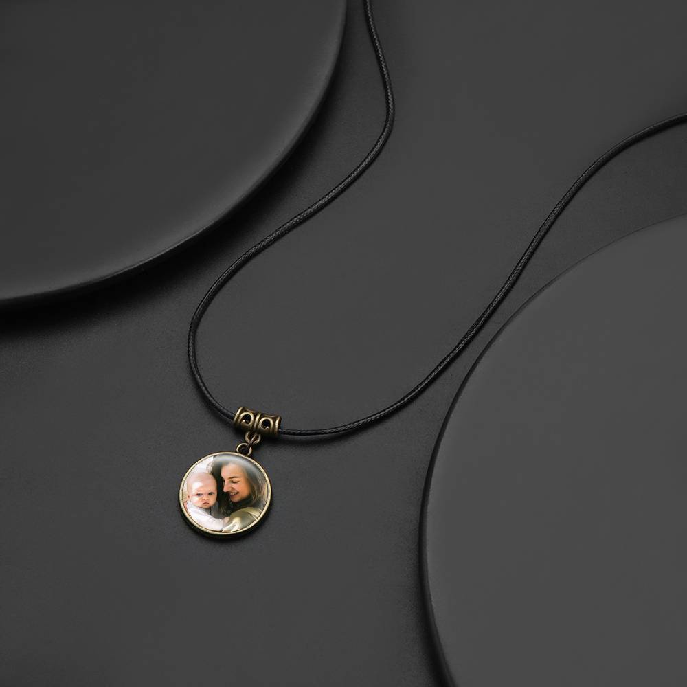 Collier Photo Rond