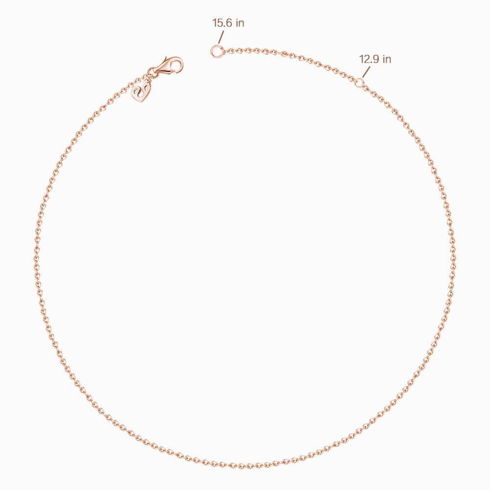 Collier Prenom Collier Prénom Infini Pour Enfant Plaqué Or Rose