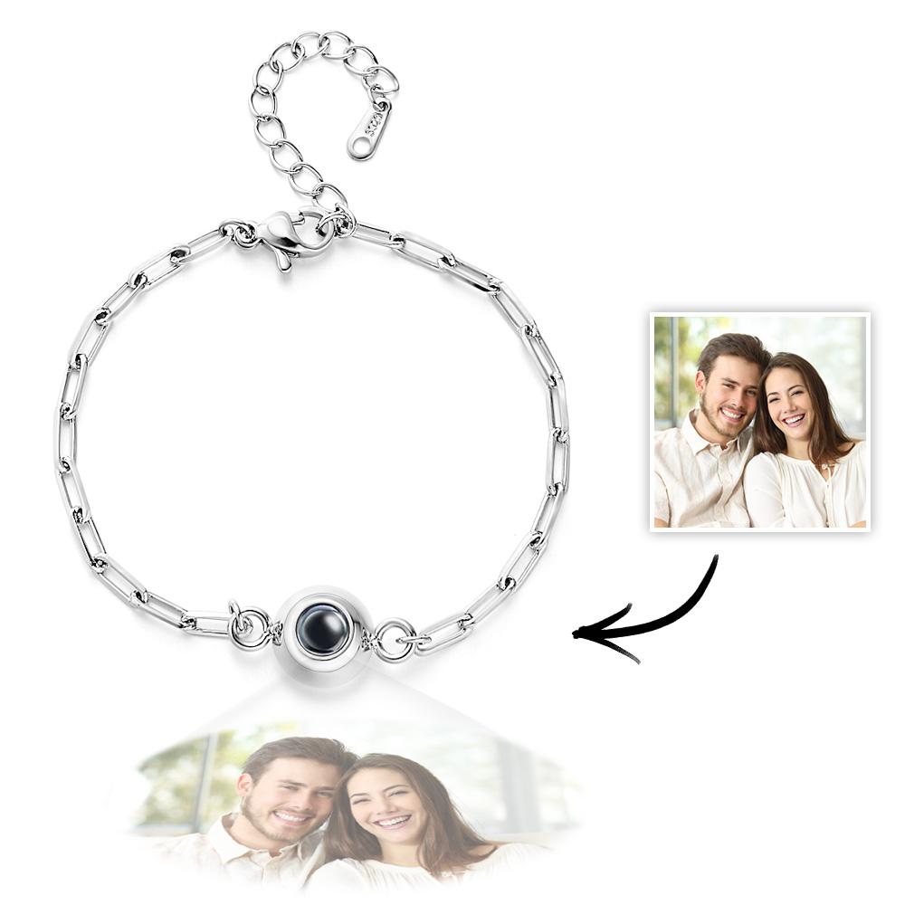 Bracelet De Projection De Photo Personnalisé Cadeau Créatif Et Beau - soufeelfr