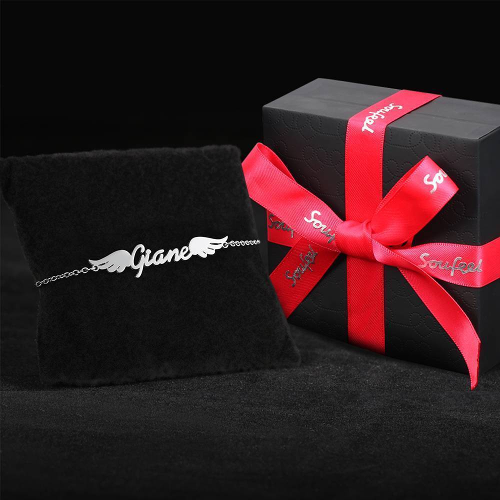 Bracelet Personnalisé Bracelet De Naissance Prénom, Bracelet De Style Lune Et étoile Personnalisé Avec Plaqué Or 14k