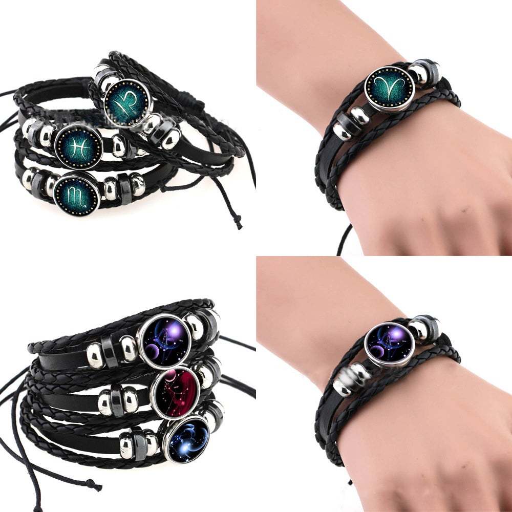 Bracelet Personnalisé Bracelet Constellation Homme Tendance All-match Star Cadeau