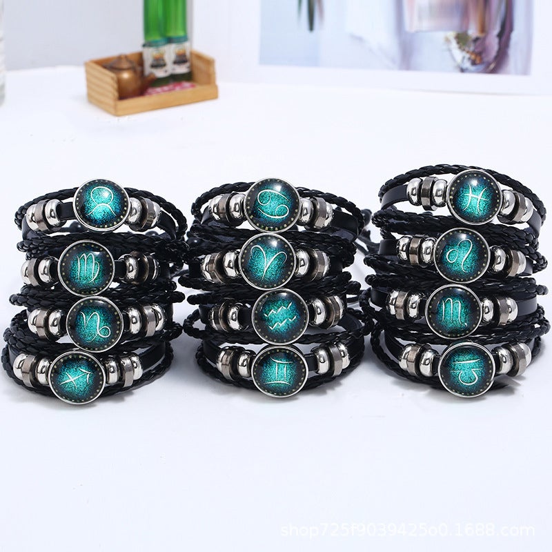 Bracelet Personnalisé Bracelet Constellation Homme Tendance All-match Night Sky Gifts