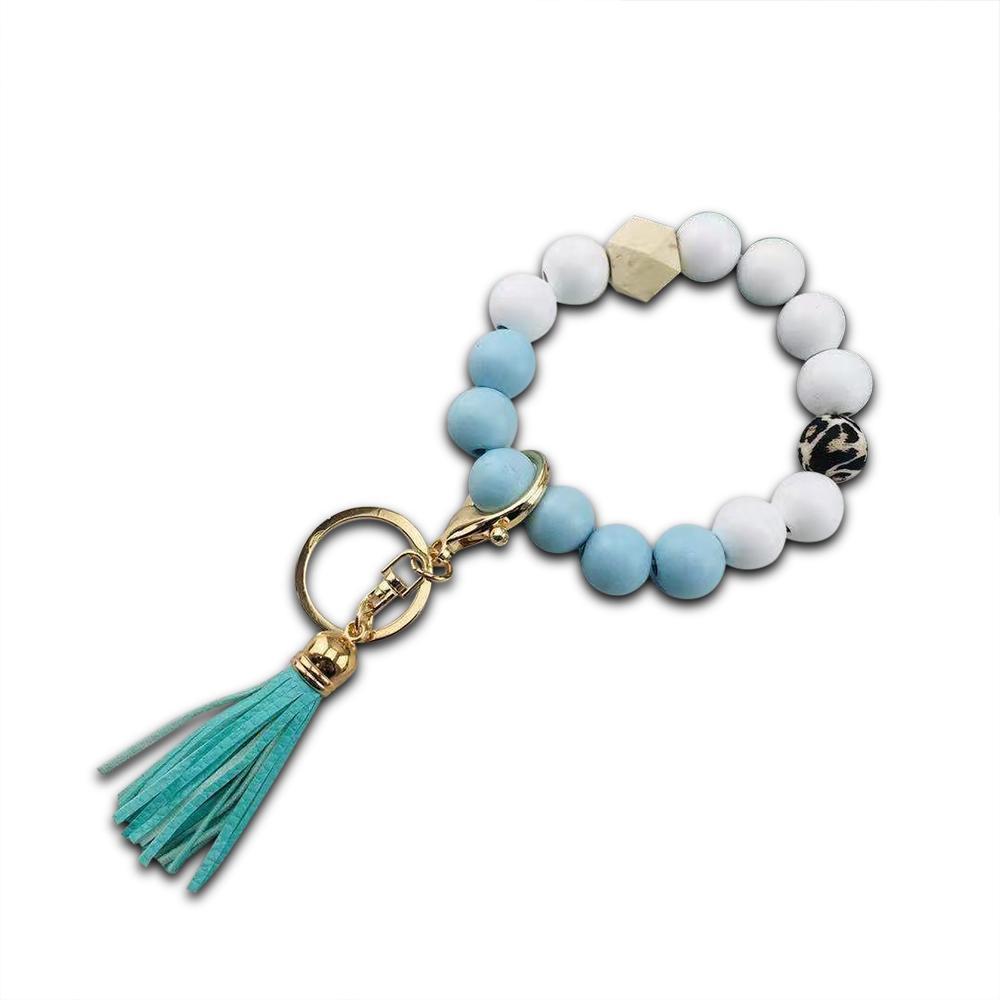 Silicone Key Ring Bracelets Wristlet Keychain for Women - soufeelfr