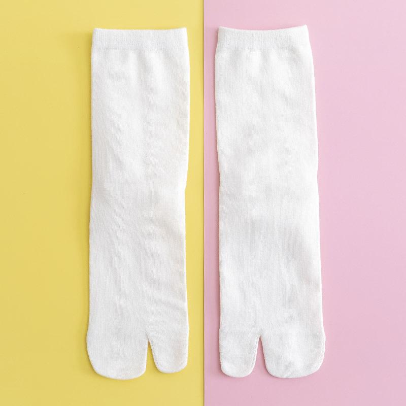 Chaussettes En Coton Tabi À Bout Fendu Hommes Femmes Chaussettes Décontractées Chaussettes Décontractées Douces
