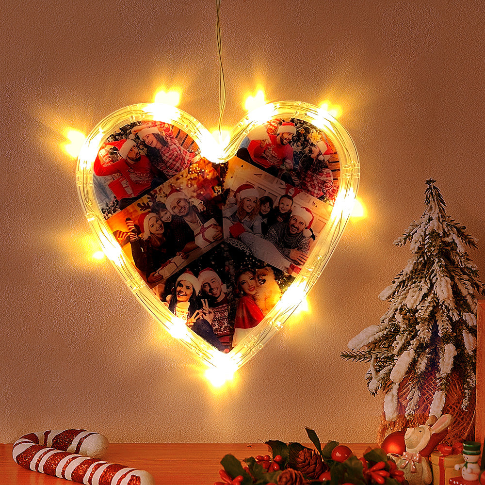 Lumière De Crochet De Ventouse De Lampe De Décoration De Vacances Personnalisée Pour Les Décorations D'intérieur De Mur De Verre De Fenêtre - soufeelfr