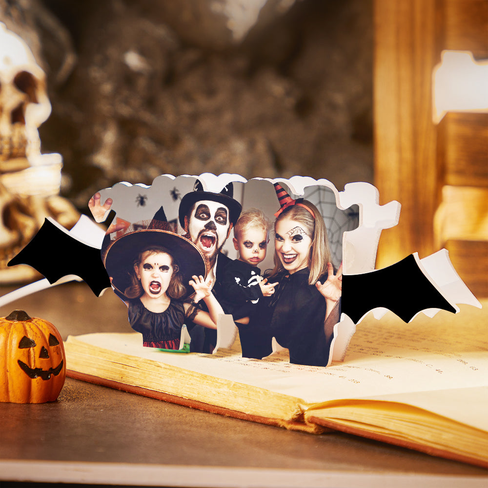 Veilleuse Photo Personnalisée Lampe Acrylique Halloween Personnalisée Cadeau Créatif - soufeelfr