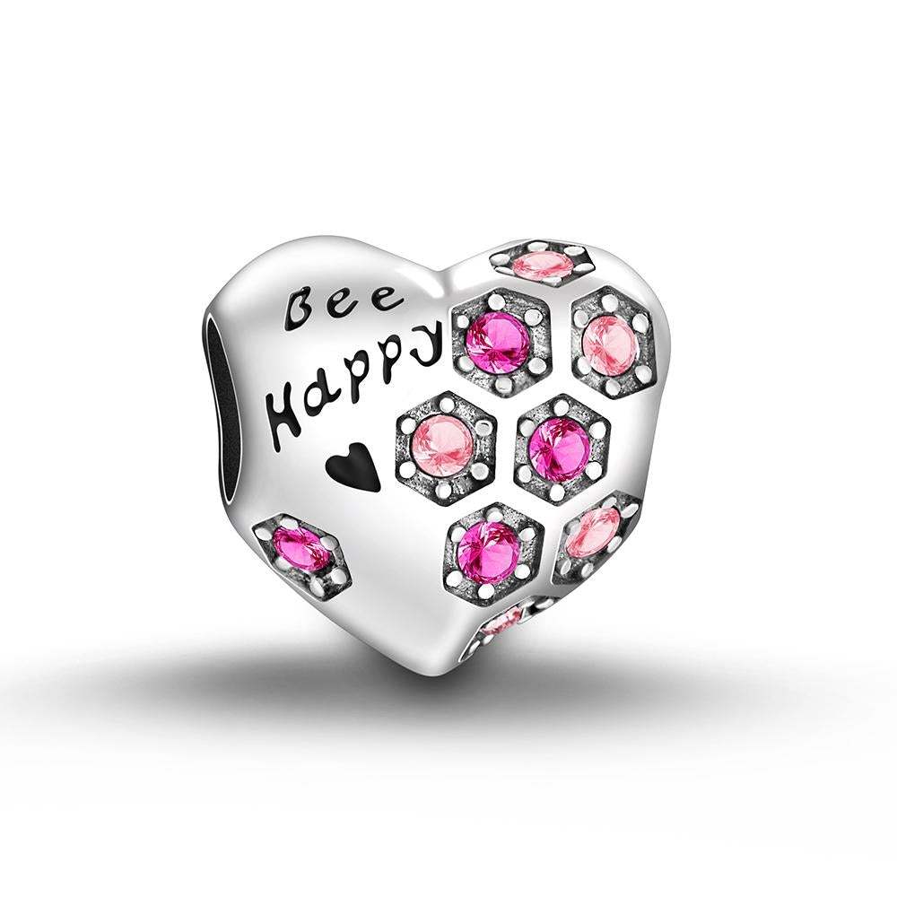 Cadeau De Saint Valentin Secret Garden Charm Argent - soufeelfr