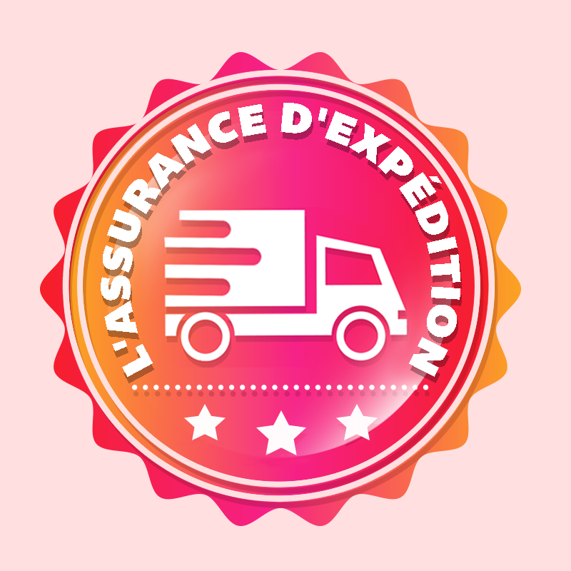 Ajouter une assurance d'expédition à votre commande 3.99 €