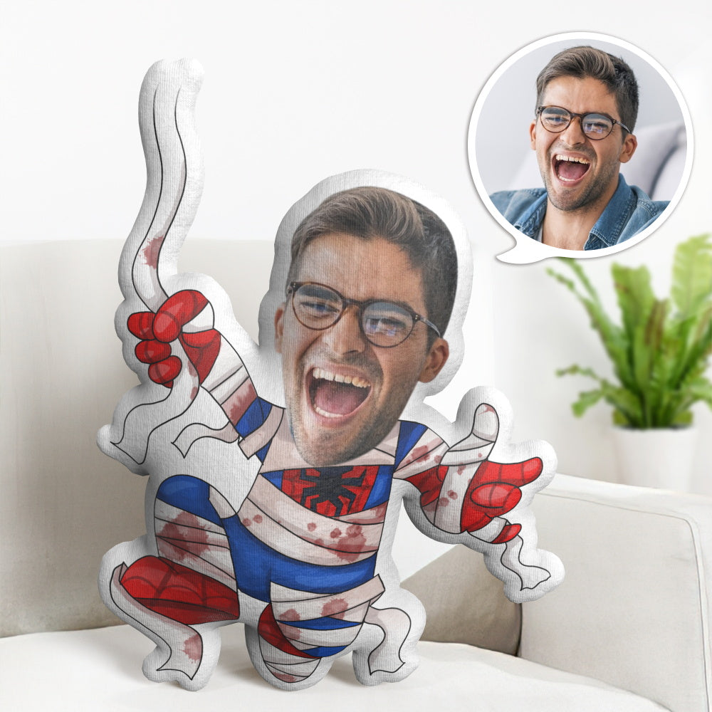 Regali Personalizzati Di Halloween Regali Personalizzati Spider Man Minime Throw Pillow - soufeelit
