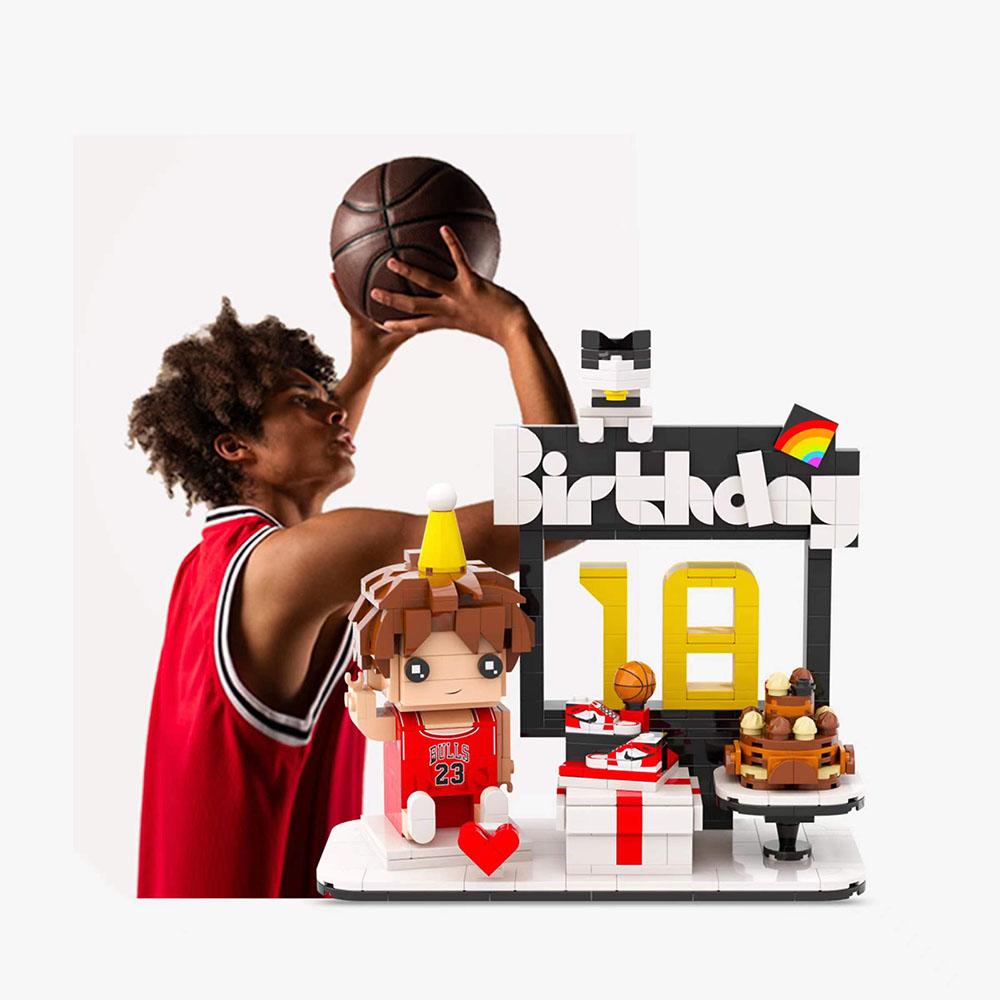 Mattone da costruzione personalizzato Singolo ritratto personale Blocco regalo perfetto per i propri cari (non assemblato) - soufeelit