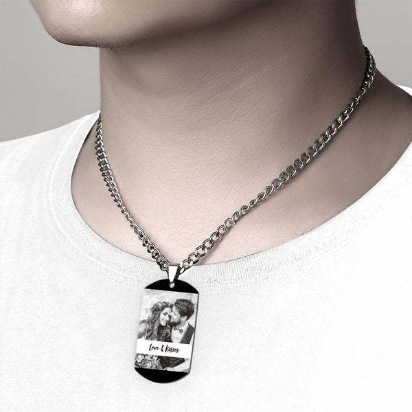 Collana Con Codice Musicale Personalizzato Inciso Con Foto Con Calendario Personalizzato Regalo Perfetto Per L'anniversario Per La Persona Amata