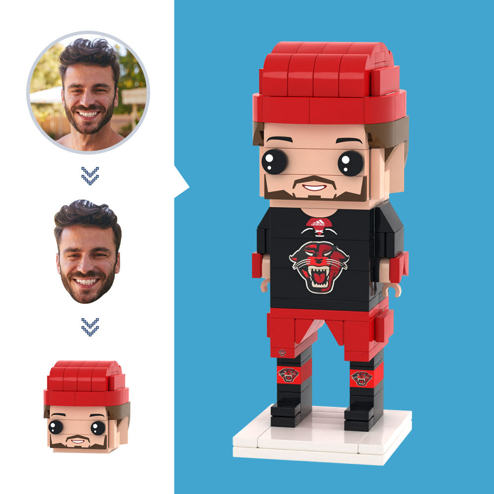 Figure Sportive Per La Testa Personalizzate Piccolo Giocattolo A Blocchi Di Particelle Regali Di Arte Del Mattone Personalizzabili - soufeelit