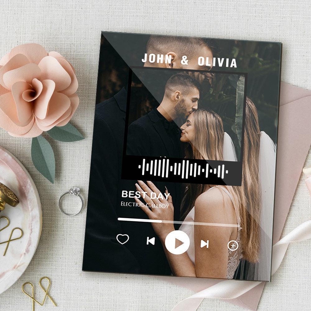 Portachiavi Con Musica Personalizzata Con Foto E Regali Per Relazioni A Lunga Distanza - soufeelit