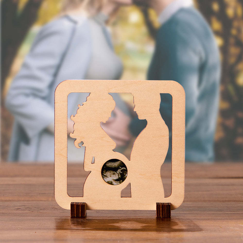 Ornamenti Fotografici Personalizzati Incinta B-scan Commemora I Regali Di Coppia - soufeelit