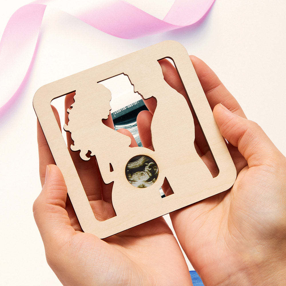 Ornamenti Fotografici Personalizzati Incinta B-scan Commemora I Regali Di Coppia - soufeelit