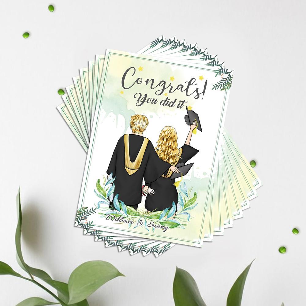 Carta Regalo Di Laurea Carte Regalo Personalizzate - Congratulazioni, L'hai Fatto