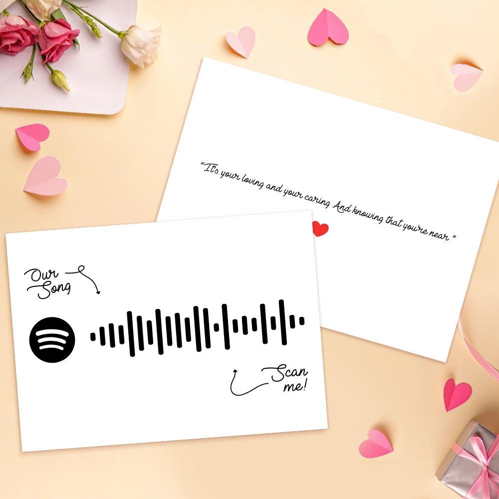 Carte Musicali Con Codice Spotify Personalizzate Con La Tua Canzone