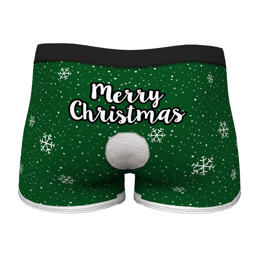 Idee Regalo Di Natale, Intimo Natalizio Da Uomo Viso Personalizzato Face On Body Boxer