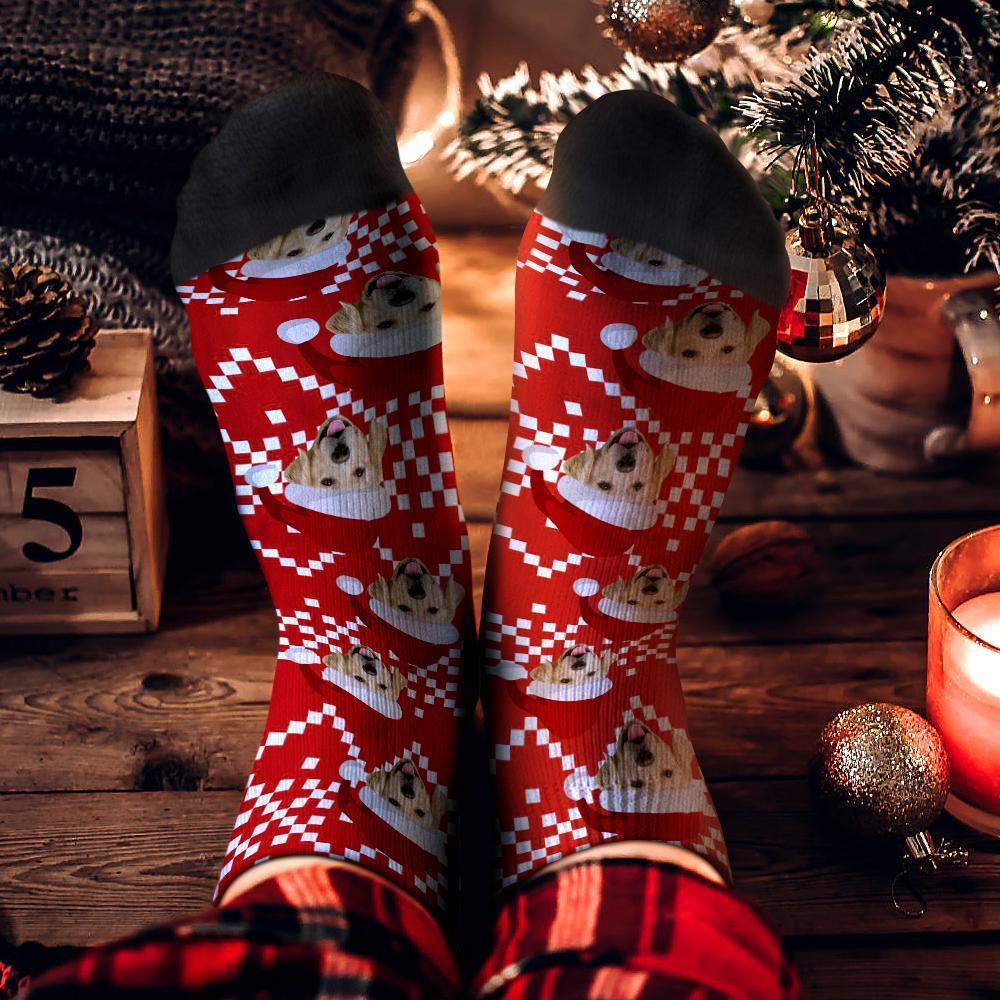 Calzini Personalizzati Calzini Per Il Viso Calzini Fotografici Regali Di Natale Per Gli Amanti Degli Animali