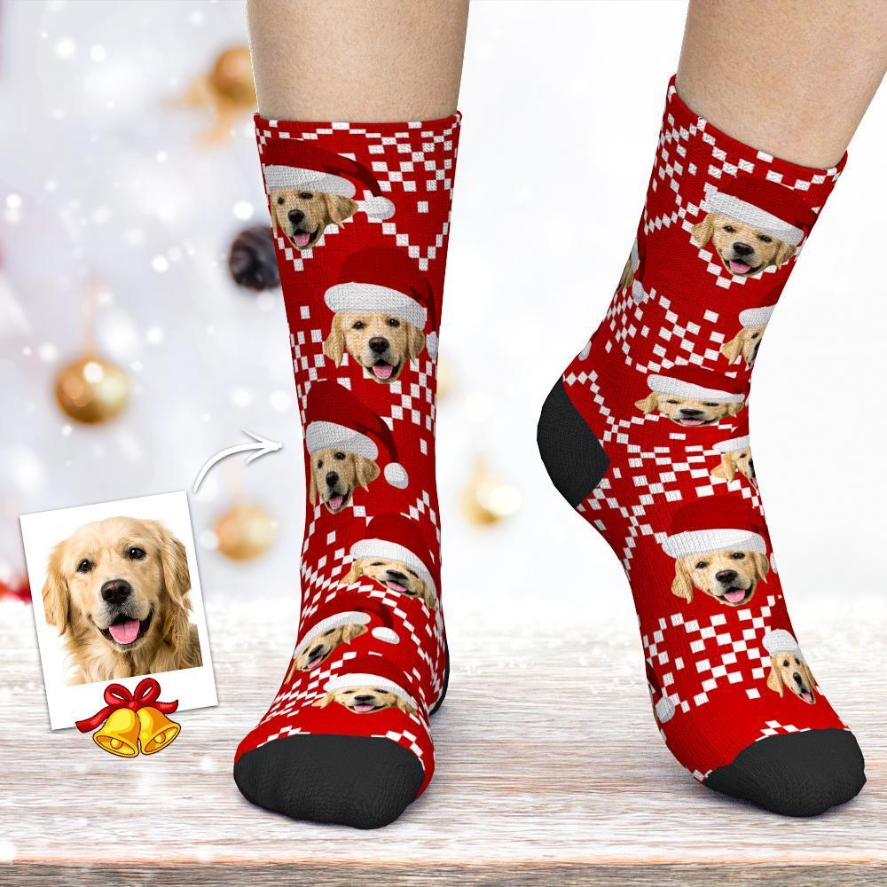 Calzini Personalizzati Calzini Per Il Viso Calzini Fotografici Regali Di Natale Per Gli Amanti Degli Animali