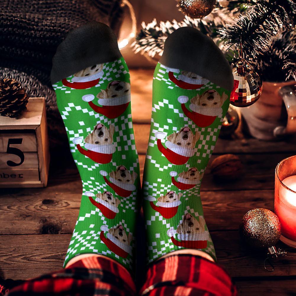 Calzini Personalizzati Calzini Per Il Viso Calzini Fotografici Regali Di Natale Per Gli Amanti Degli Animali