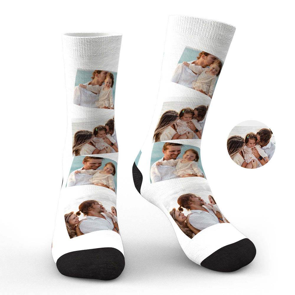Calzini Con Foto Personalizzati Regali Di Moda Multi-mappa - soufeelit