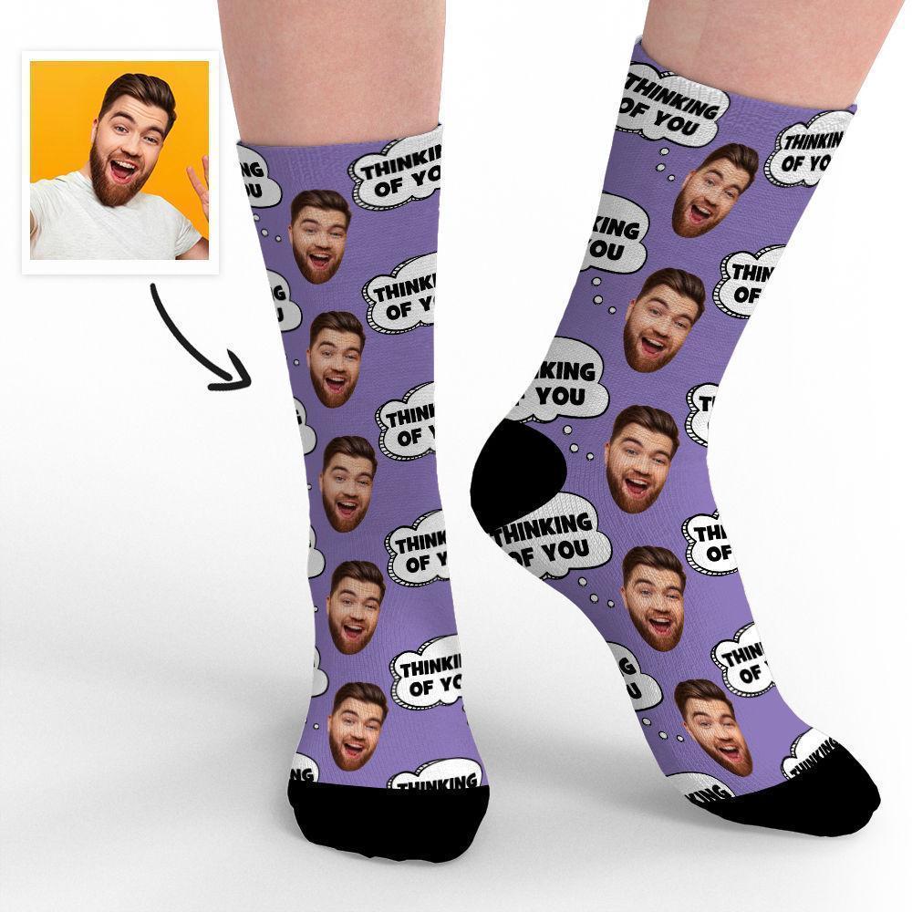 Calzini Con Foto Con Testo Personalizzato Per Coppie