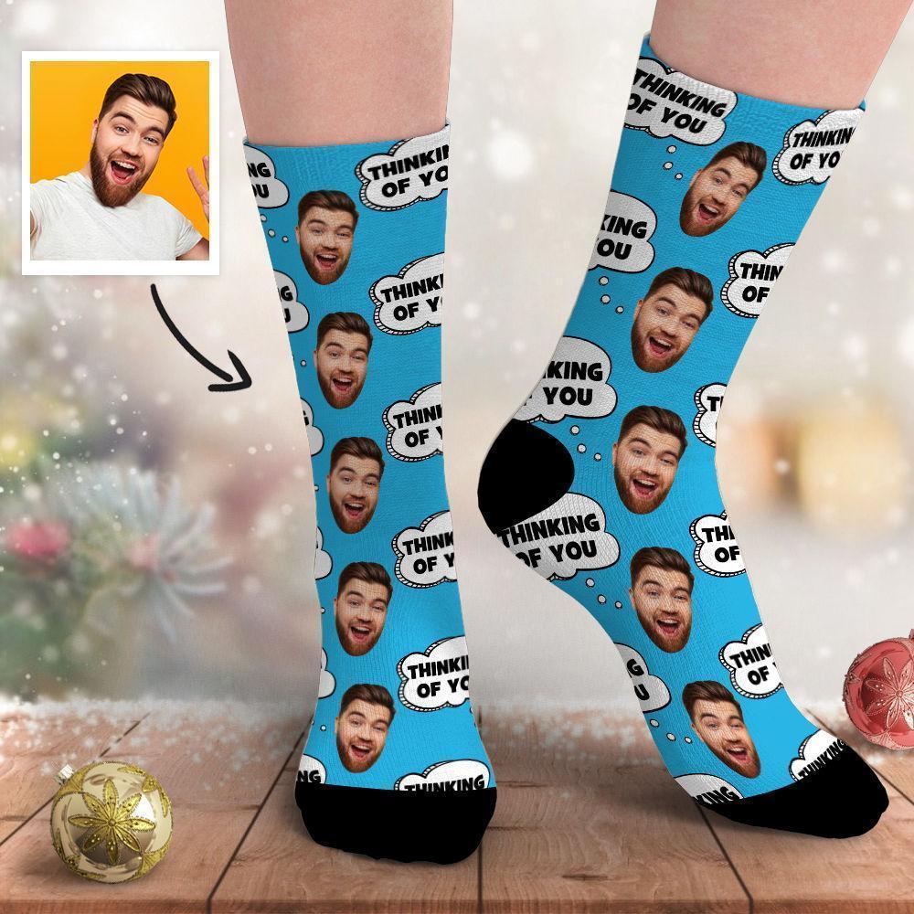 Calzini Con Foto Con Testo Personalizzato Per Coppie