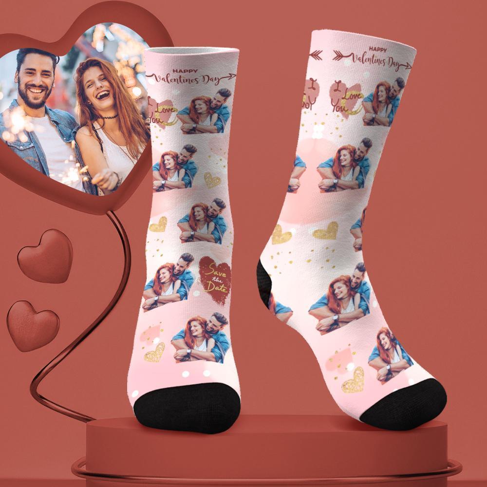 Calzini personalizzati per regali di coppia Regali Ti amo
