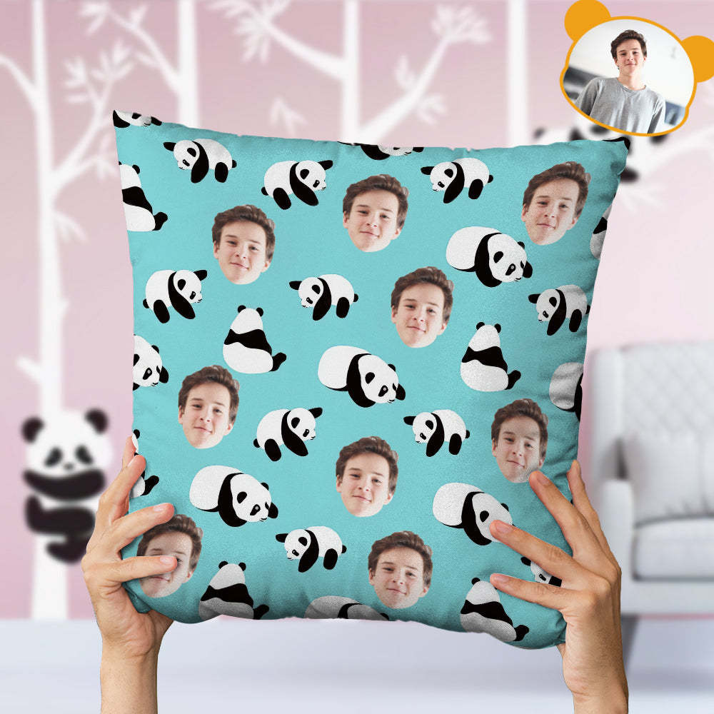 Cuscino Per Il Viso Personalizzato Cuscino Per Orsetto Panda Divertente Cuscino Regalo Per Panda - soufeelit