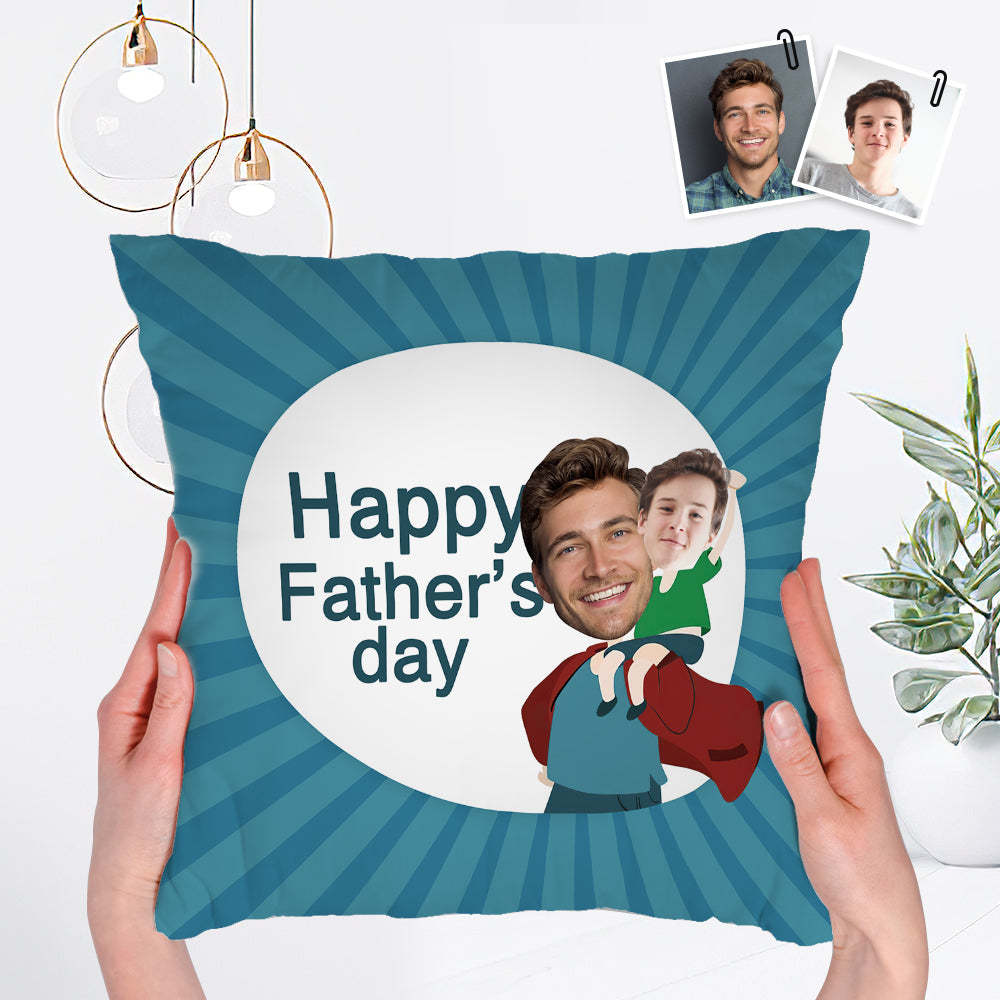 Cuscino Per Il Viso Personalizzato Cuscino Per La Festa Del Papà Buon Regalo Riservato Per Papà - soufeelit