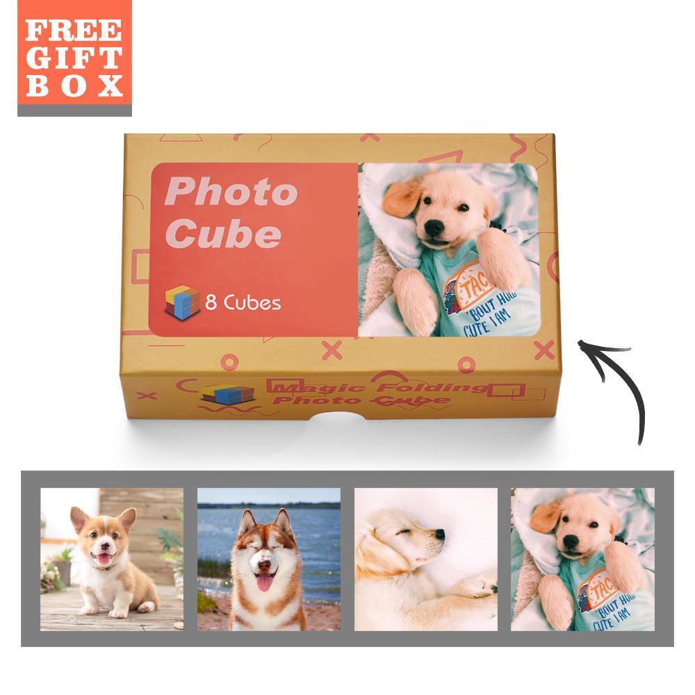 Cornice Per Foto Personalizzata Decorazione Per La Casa Multiphoto Rubic's Cube Simpatico Animale Domestico