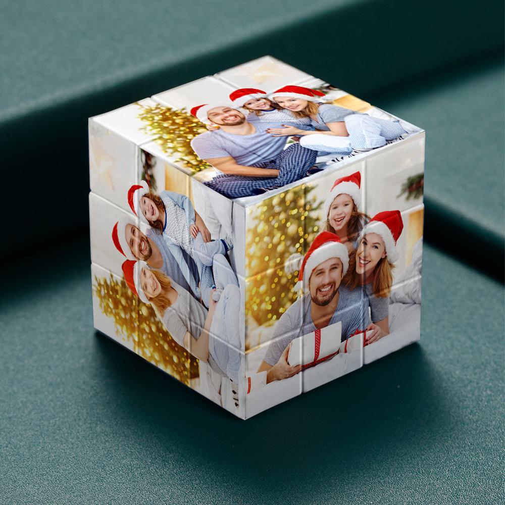Regali Personalizzati Per Il Cubo Di Rubic Con Foto Per Natale - soufeelit