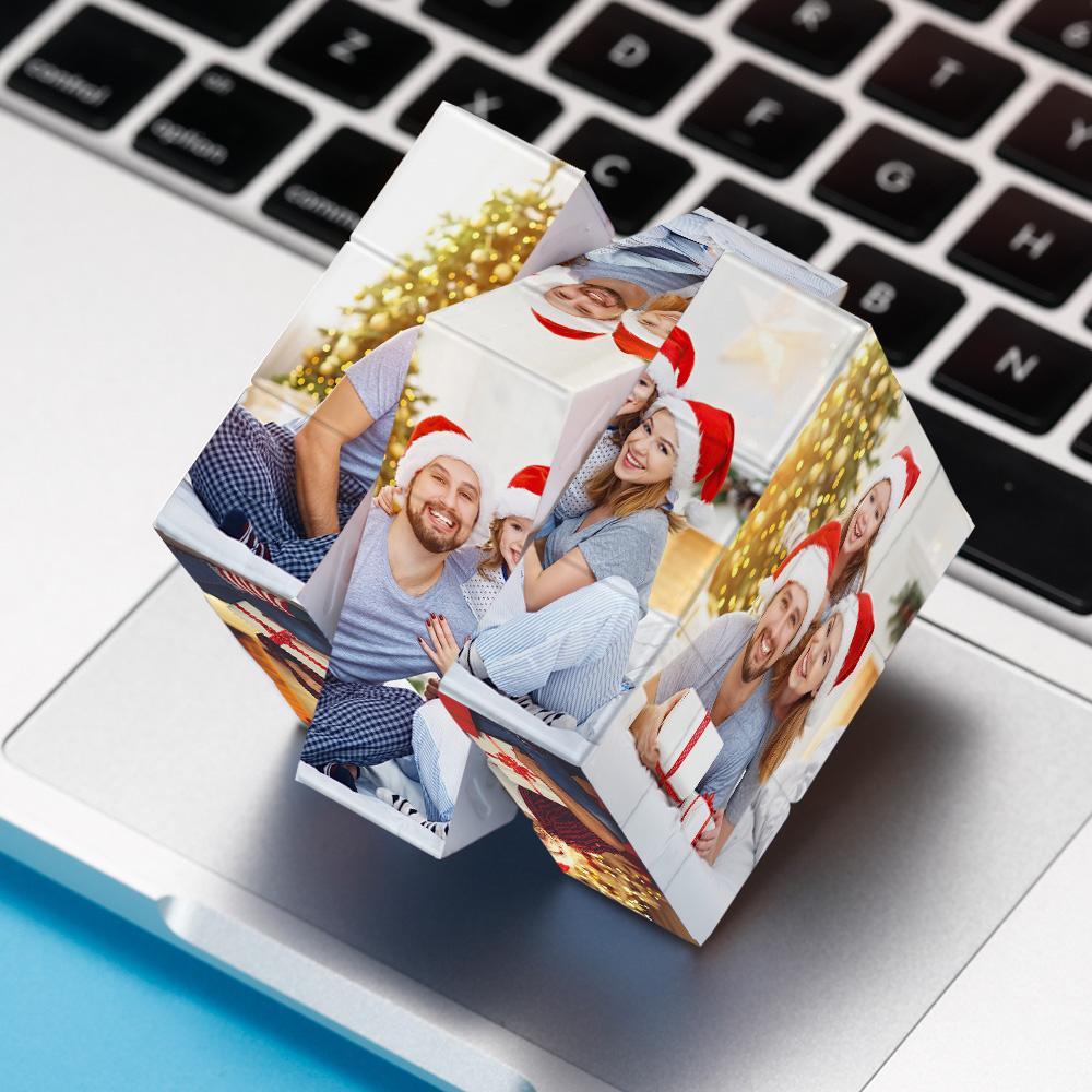 Regali Personalizzati Per Il Cubo Di Rubic Con Foto Per Natale - soufeelit