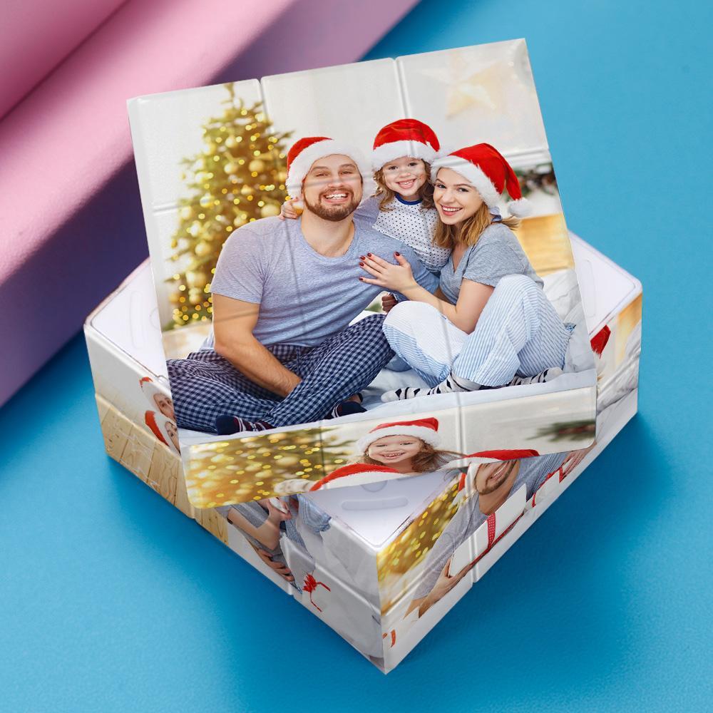 Regali Personalizzati Per Il Cubo Di Rubic Con Foto Per Natale - soufeelit