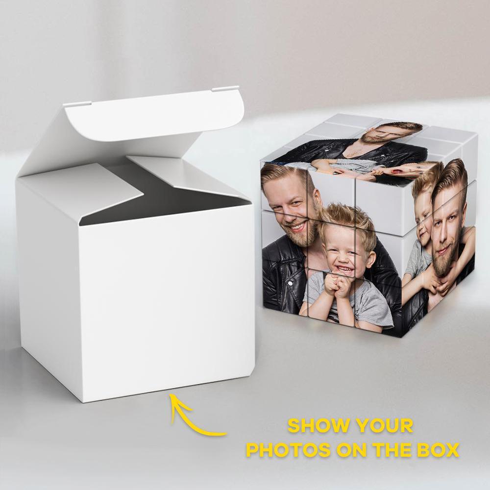 Portafoto Multiphoto Scelte Di Stile Colorato Cubo Di Rubic Per Papà - soufeelit