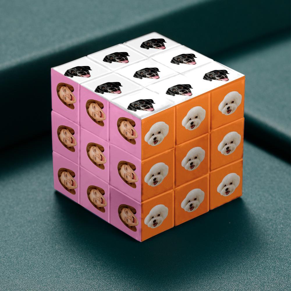 Foto Personalizzata Face Cubo Di Rubic Regali Multifoto Creativi - soufeelit